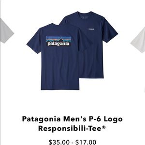 MENS PATAGONIA TEE